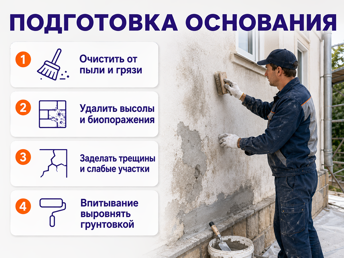 Краска акриловая DIAMANT «Фасад», белая матовая, 0,9 л (1,4 кг) фото 3