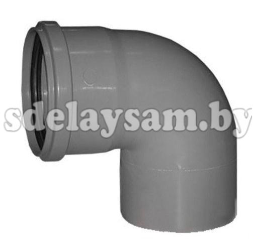 Колено канализационное ПП  50х90
