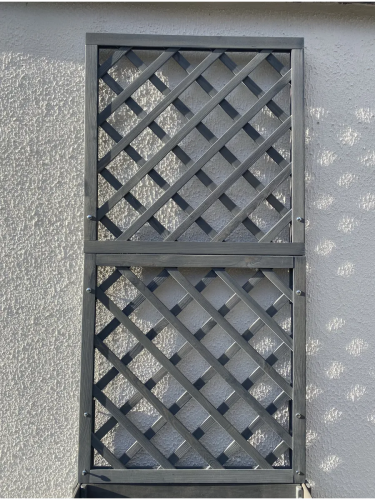 Шпалера (2шт- 78*78см) серая  908