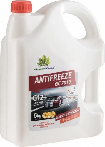 GreenCool антифриз G12+, фиолетовый, 5 кг
