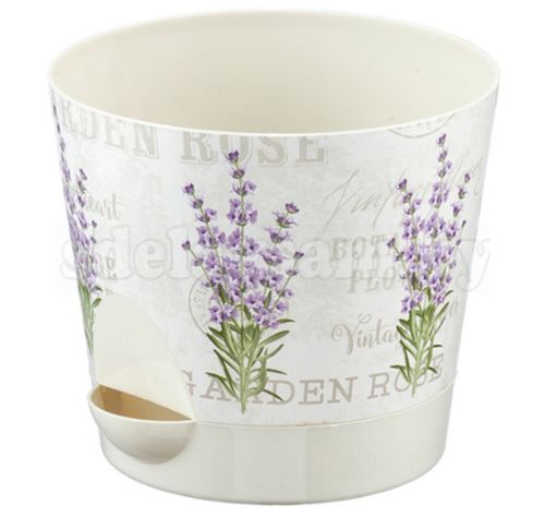 Кашпо НИКА ДЕКО 2,7л с прикорневым поливом лаванда