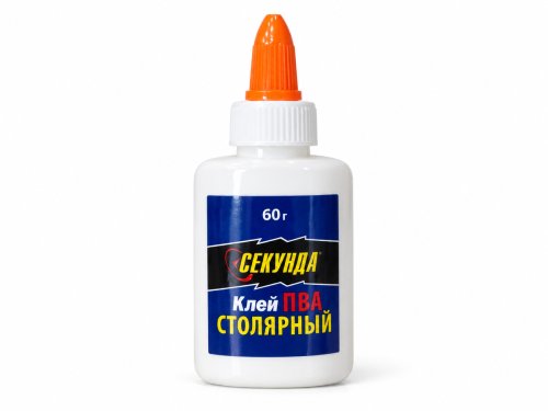 Клей ПВА столярный «Секунда», 60 г, 403-116