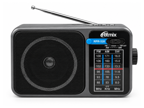 Ritmix радиоприёмник RPR-320, чёрный