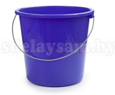 Ведро 5 л лазурно-синий BEROSSI
