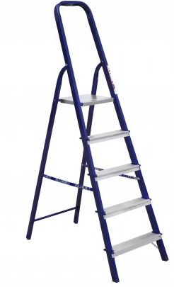 Лестница-стремянка 30*20 стальная 5-х ступенчатая
