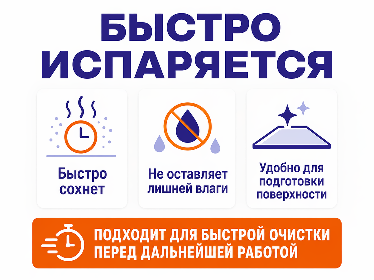 Спирт изопропиловый «Абразивхимсбыт», 1 л, ГОСТ 9805-84 фото 3
