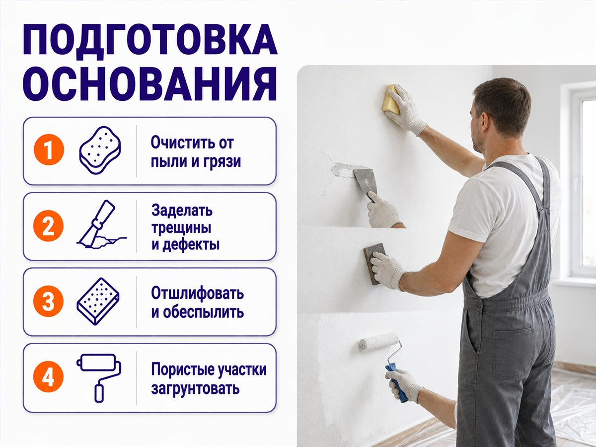 Краска акриловая DIAMANT для стен и потолков, белая матовая, 0,9 л фото 3
