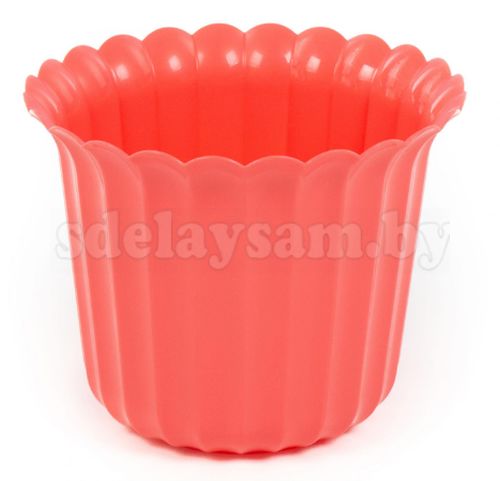 Горшок цветочный "Виола"  h=110 мм - 1 л розовый