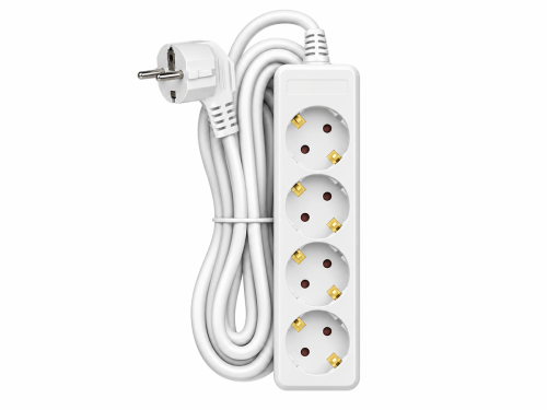 Юпитер удлинитель JP8102-28, 7 м, 4 розетки, 2,2 кВт, с заземлением
