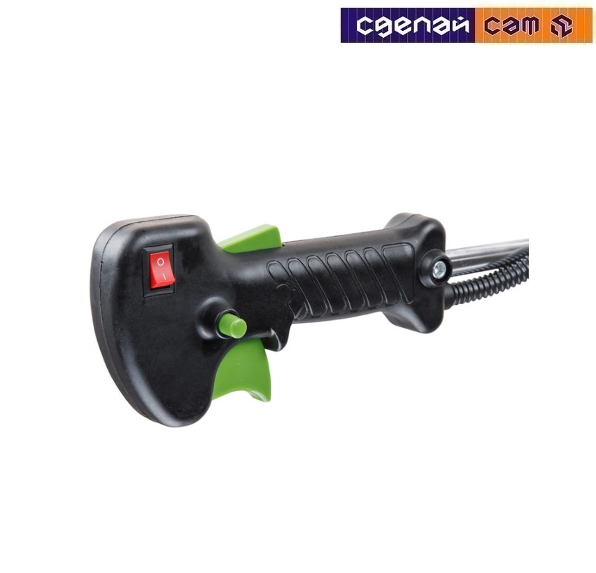 Мотокоса DGM BC-210 с ножом и головкой 