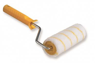 Валик нитяной 25см D48 Baulux, с ручкой d8, ворс 12мм, Польша