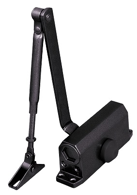 Доводчик дверной SDC2040 BL 55-80 кг (черный) (42431) (PUNTO)