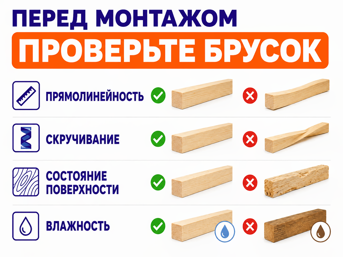 Брусок 50×50 мм фото 5