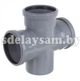 Крестовина канализационная ПП 50х50х50х90