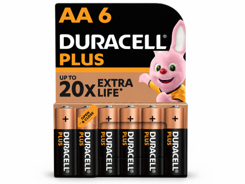Duracell батарейки AA (LR6), 1,5 В, 4 шт
