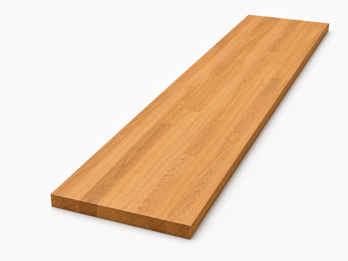 Мебельный щит из дуба 2230×400×20 мм, сорт 1/2, сращённый