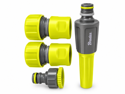 Bradas Lime Line комплект фитингов для полива, 3/4", 4 элемента