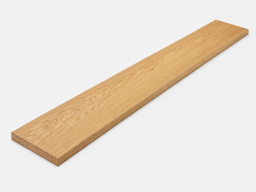 Мебельный щит из дуба 1300×300×20 мм, цельноламельный, сорт 1/2
