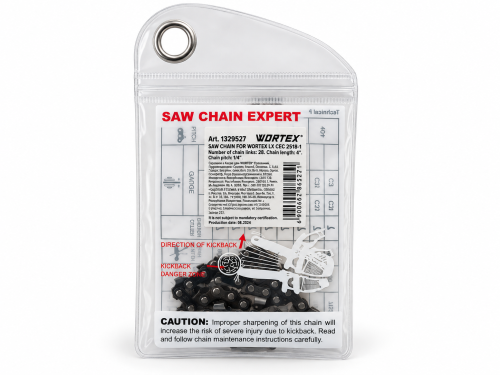 Цепь пильная для WORTEX LX CEC 2518-1, 1329527