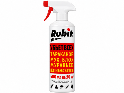 RUBIT «Убьёт всех» инсектицидный спрей, 500 мл