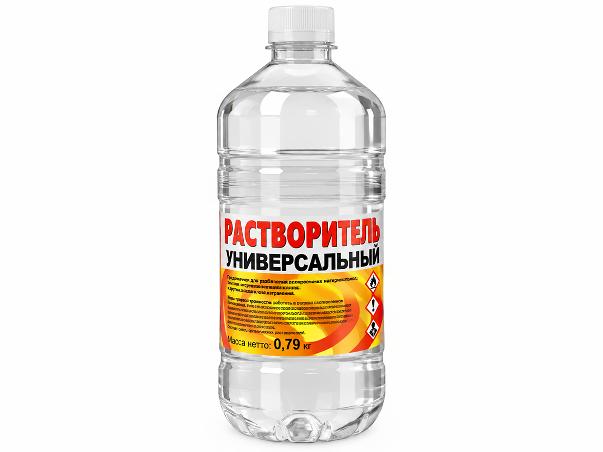 Вершина растворитель универсальный, 1 л (0,8 кг)