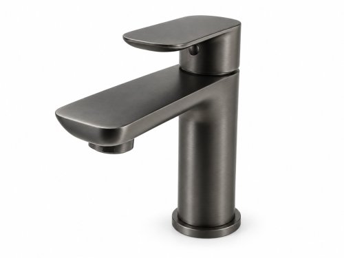 Смеситель для раковины Gappo G1048-9, оружейная сталь