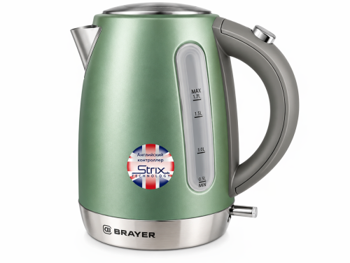 BRAYER чайник электрический BR6111, 1,7 л, 2200 Вт