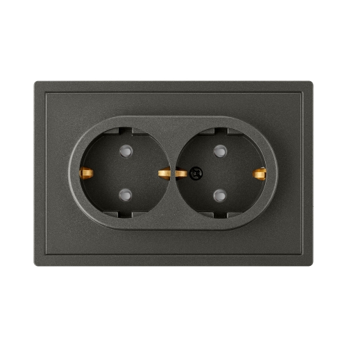 Розетка РС16-0646 мокко