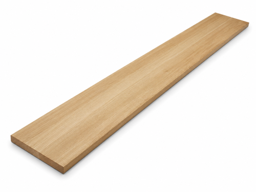 Мебельный щит из дуба 1300×600×20 мм, цельноламельный, сорт 1/2