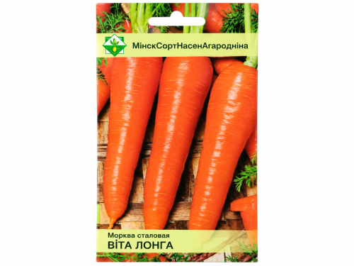 Семена моркови столовой МинскСортСемОвощ Вита лонга, 0,5 г