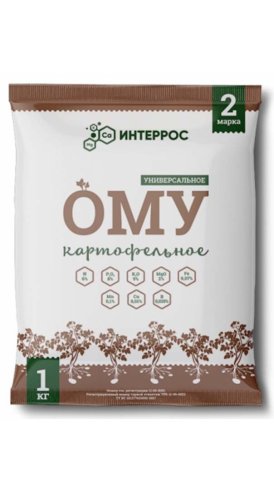 Удобрение ОМУ "Картофельное", 1 кг, РФ