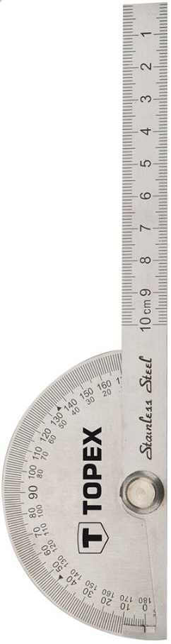 Угольник с линейкой TOPEX 31C700
