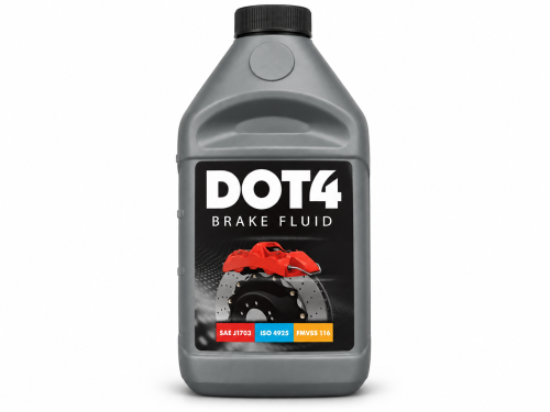 Жидкость тормозная DOT-4, 455 г