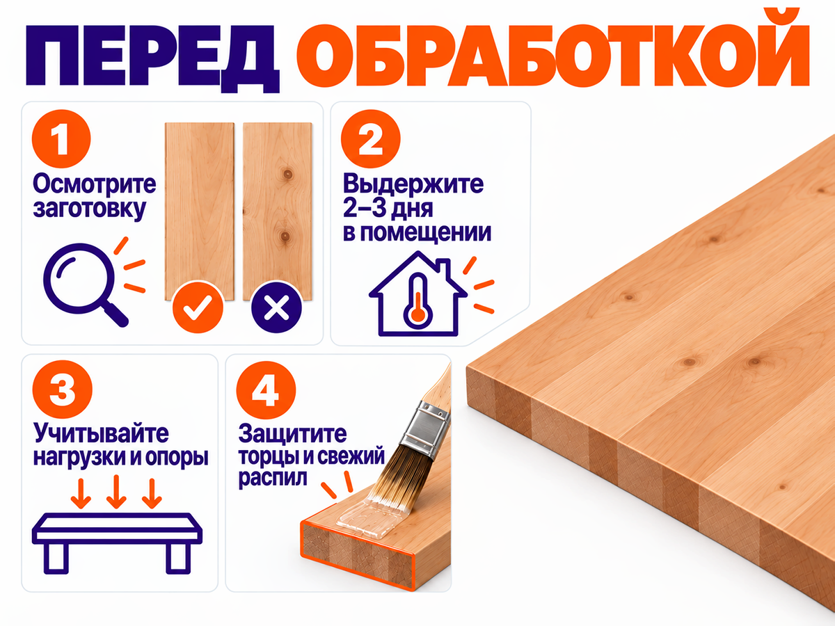 Мебельный щит из ольхи, 950×224×20 мм, сорт 2/2 фото 4