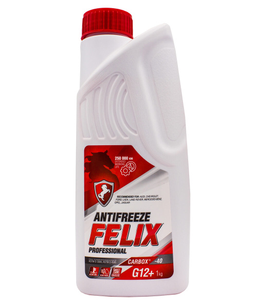 Антифриз FELIX CARBOX G12+ (красный) 1 кг