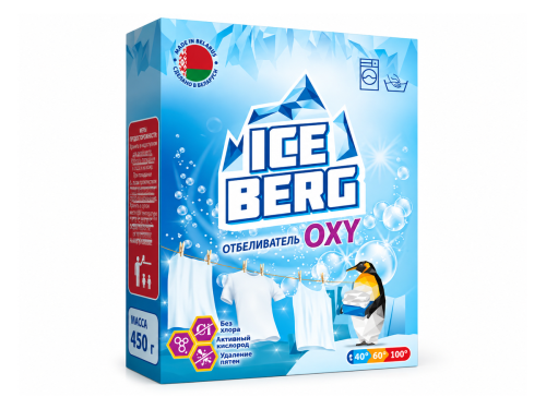 Бархим кислородный отбеливатель ICEBERG OXY, 450 г
