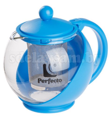 Чайник заварочный стеклянный 750 мл Fraganter PERFECTO LINEA 