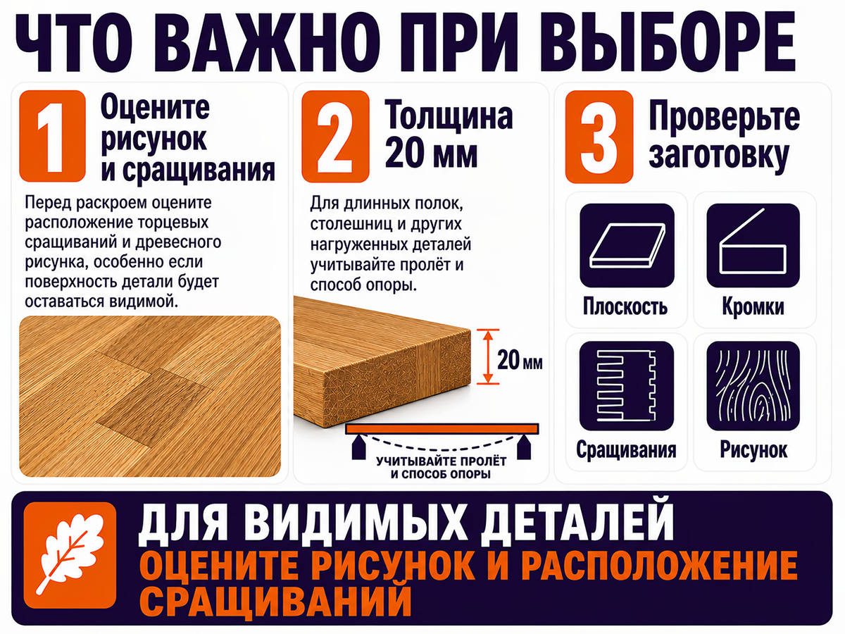 Мебельный щит из дуба сращённый, 2100×395×20 мм, сорт 3/3 фото 5