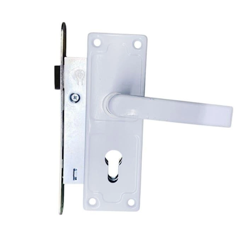 Замок врезной ЗВ4-Бт-1э-33-23/2.2 белый