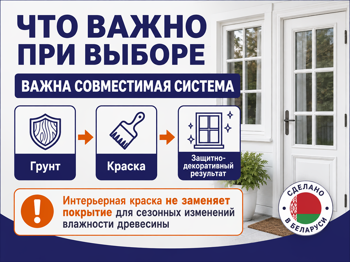 Краска ТЕХНИКС для окон и дверей ВД-АК-1 УМ, белая полуматовая, 1 кг фото 4