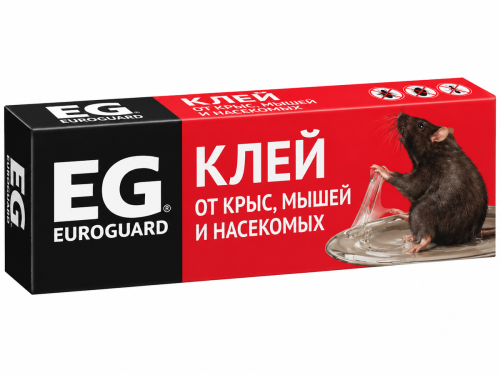 EUROGUARD клей от крыс, мышей и насекомых, 135 г