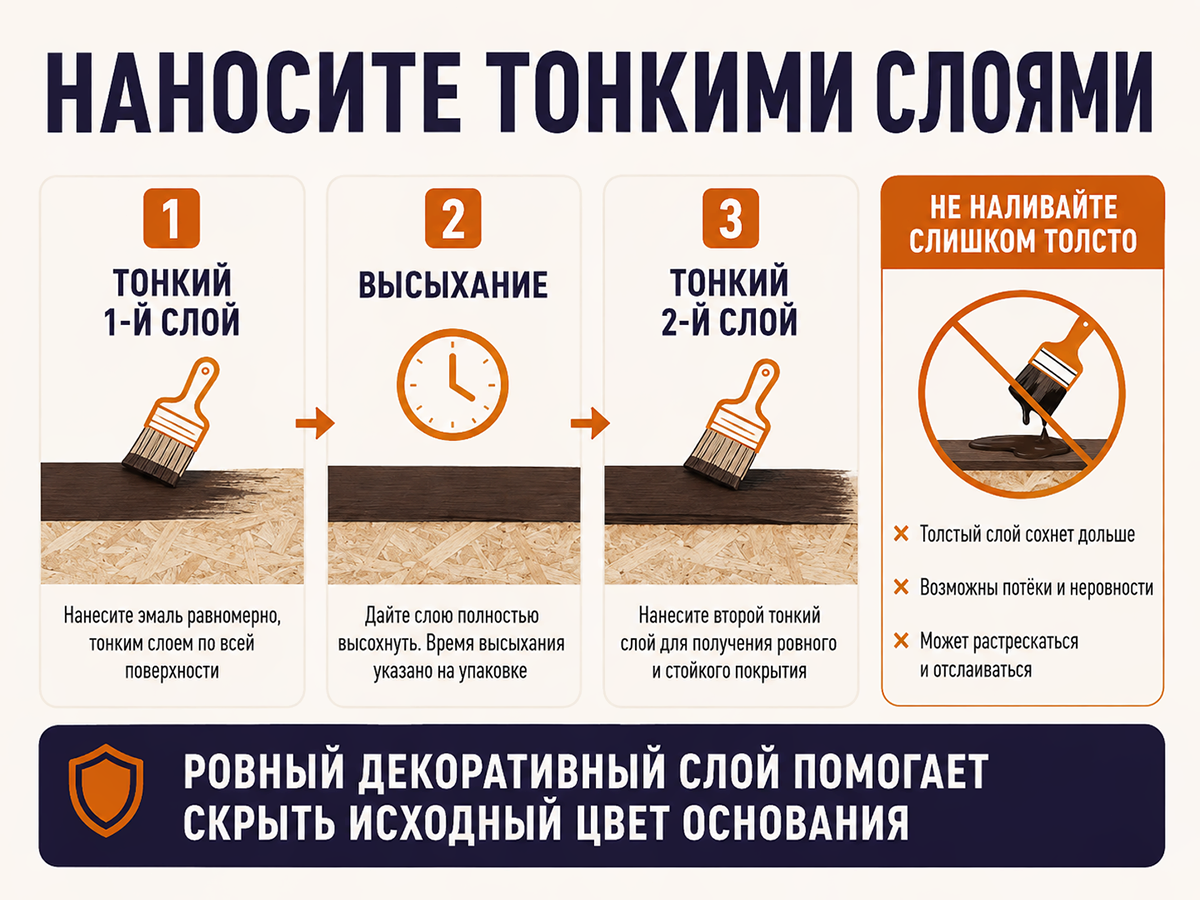 Эмаль VGT ВД-АК-1179 «Профи» по дереву и OSB, тёмно-коричневый, 1 кг фото 5