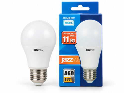 Лампа светодиодная Jazzway PLED-LX A60, 11 Вт, E27, 4000 К