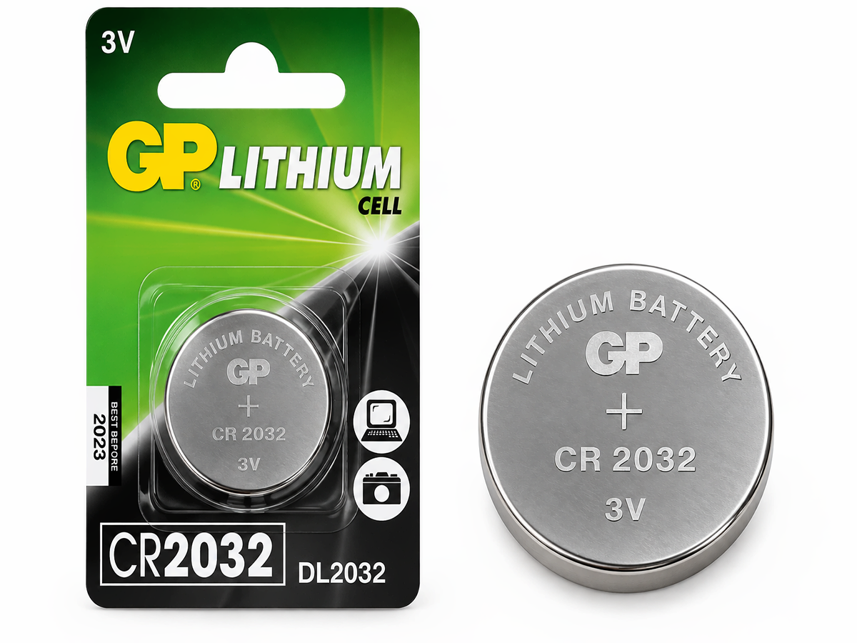 GP батарейка Lithium CR2032, 3 В
