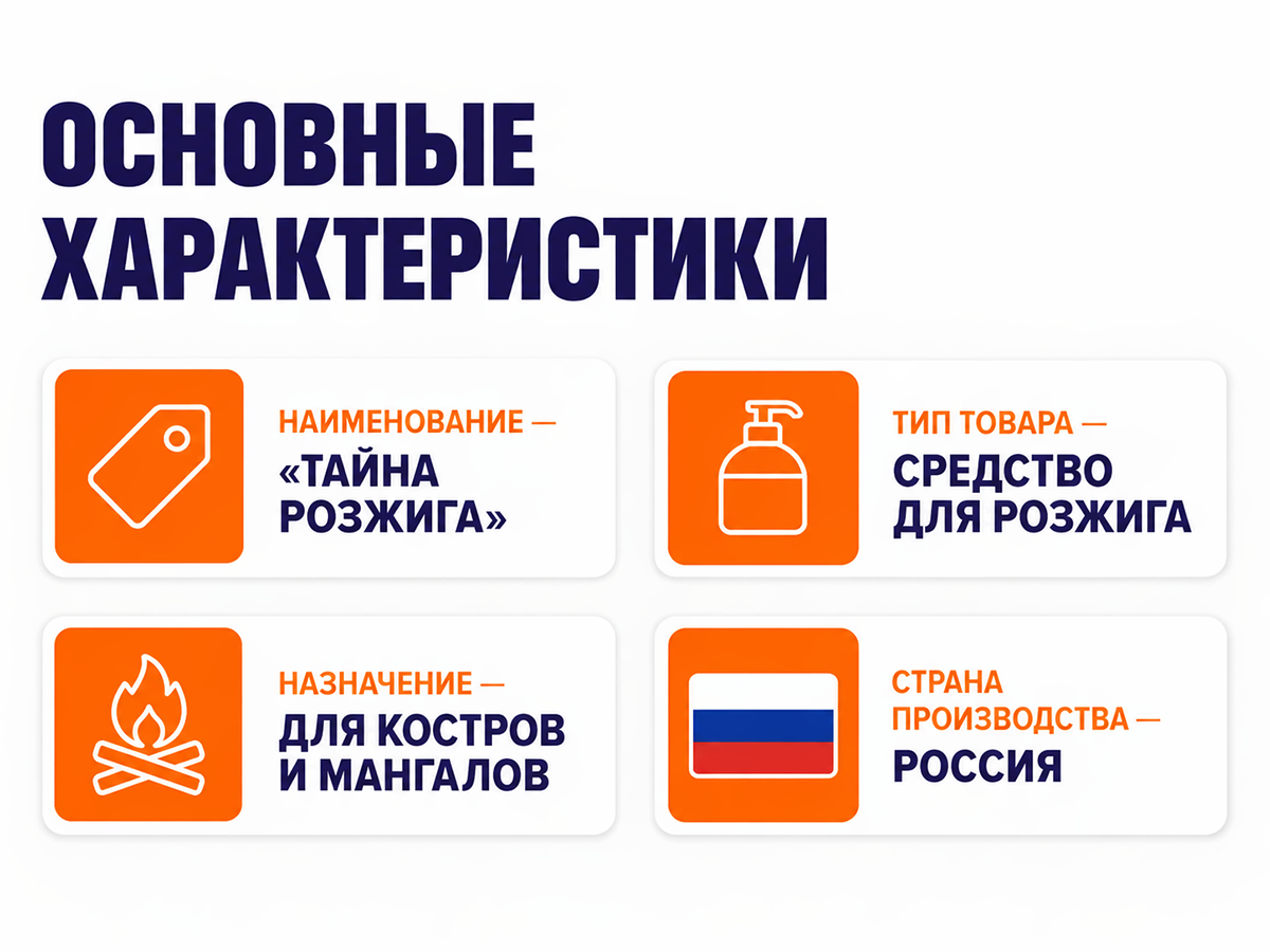 Средство для розжига «Тайна розжига» фото 2