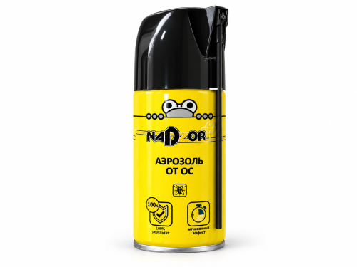 Аэрозоль NADZOR от ос, с трубкой для распыления