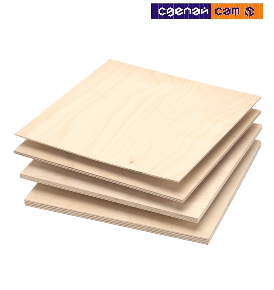 Фанера 1525х1525х18мм сорт 2/4