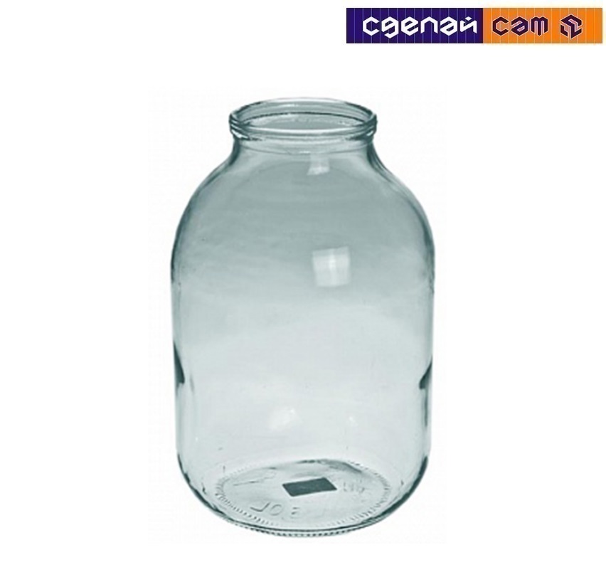 Банка I-82-3000 бесцветная