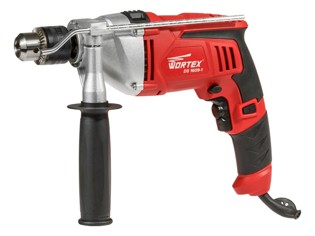 Дрель ударная WORTEX DS 1609-1 в кор., арт.DS160910025