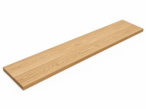 Мебельный щит из дуба 1400×300×20 мм, цельноламельный, сорт 1/2